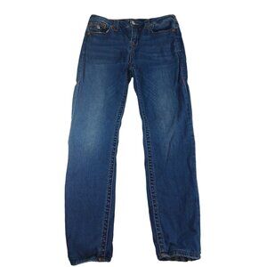 True Religion "Super Skinny" Low Rise Medium Wash Jeans Women Size 32